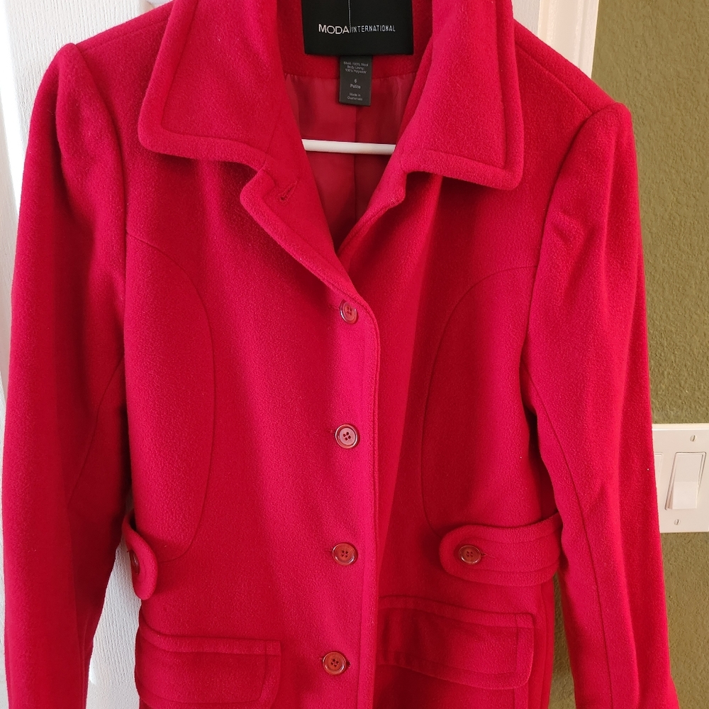 Red coat